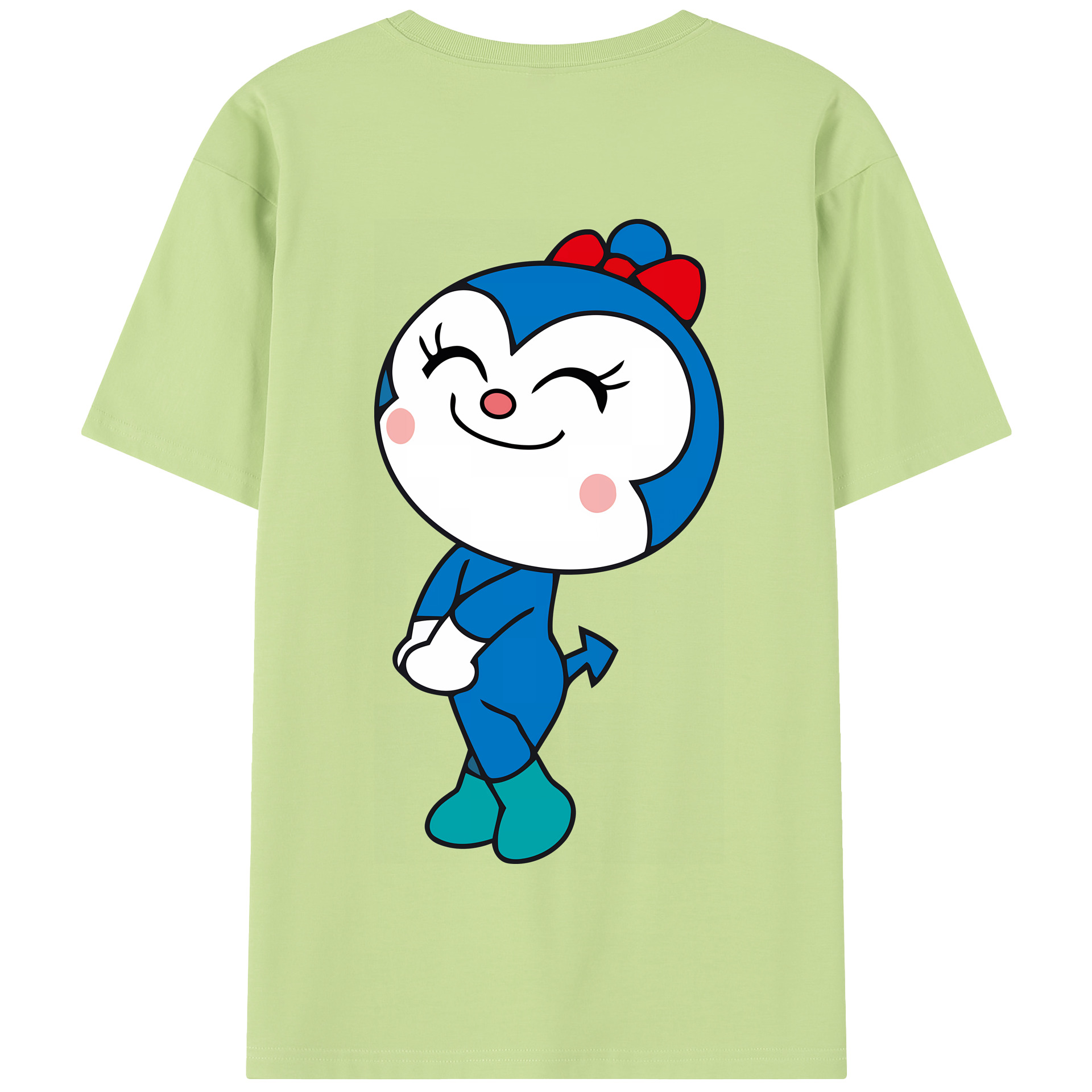 （画像用） アンパンマン Anpanman 綿100％半袖Tシャツ（背面プリント）